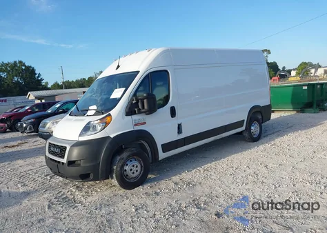 2022 Ram Promaster from USA, damaged, VIN 3C6LRVDG4NE105380